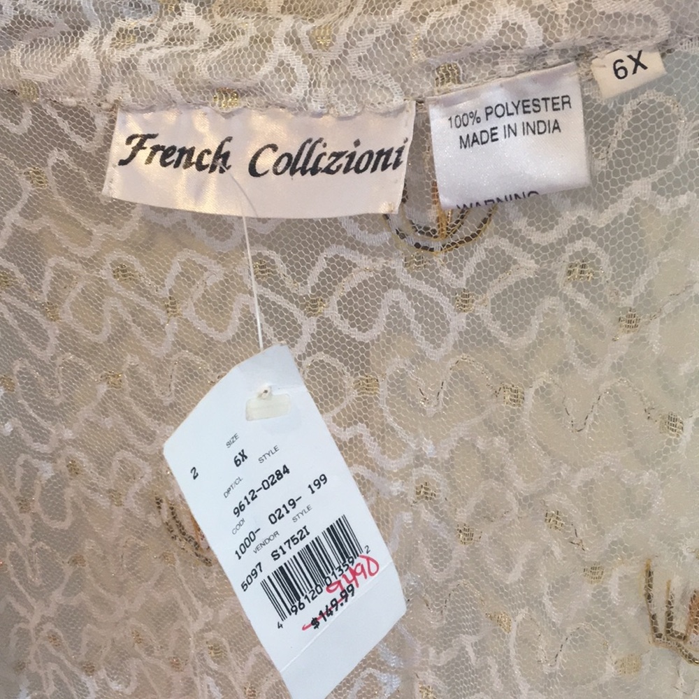 French Collizioni beaded duster